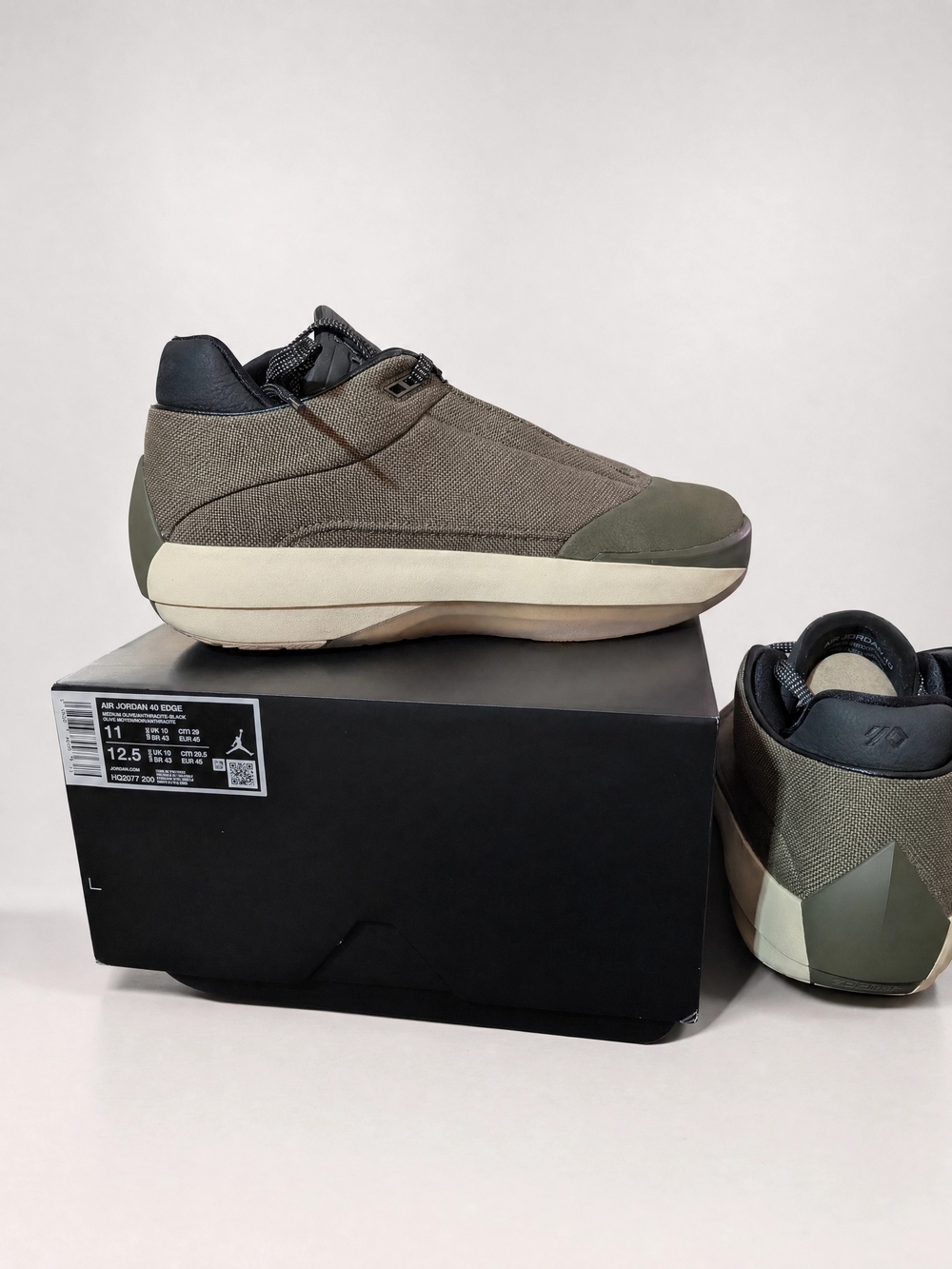NEW Nike Air Jordan 40 Edge Olive Anthracite Black HQ2077-200 Size 11 OG Box